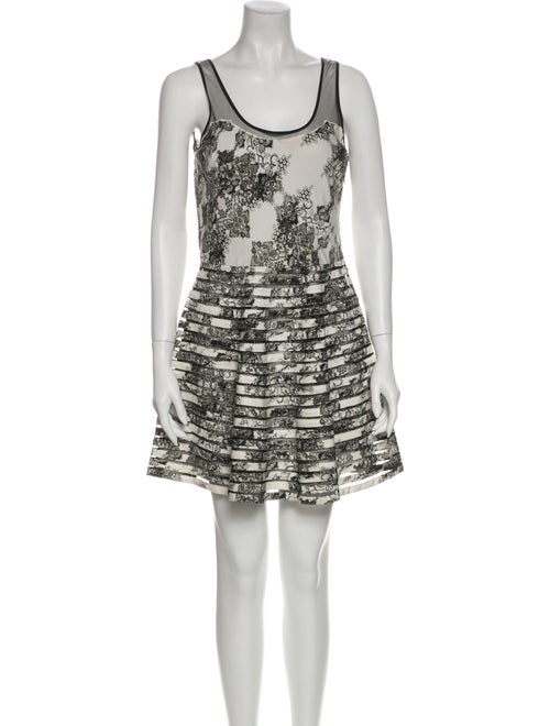 Parker Silk Mini Dress Black