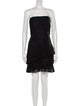 Parker Black Strapless Mini Dress