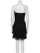 Parker Black Strapless Mini Dress
