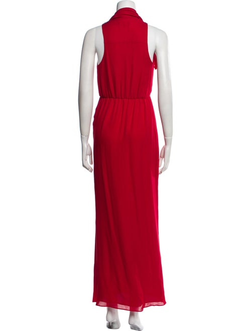 Parker Black Halterneck Long Dress