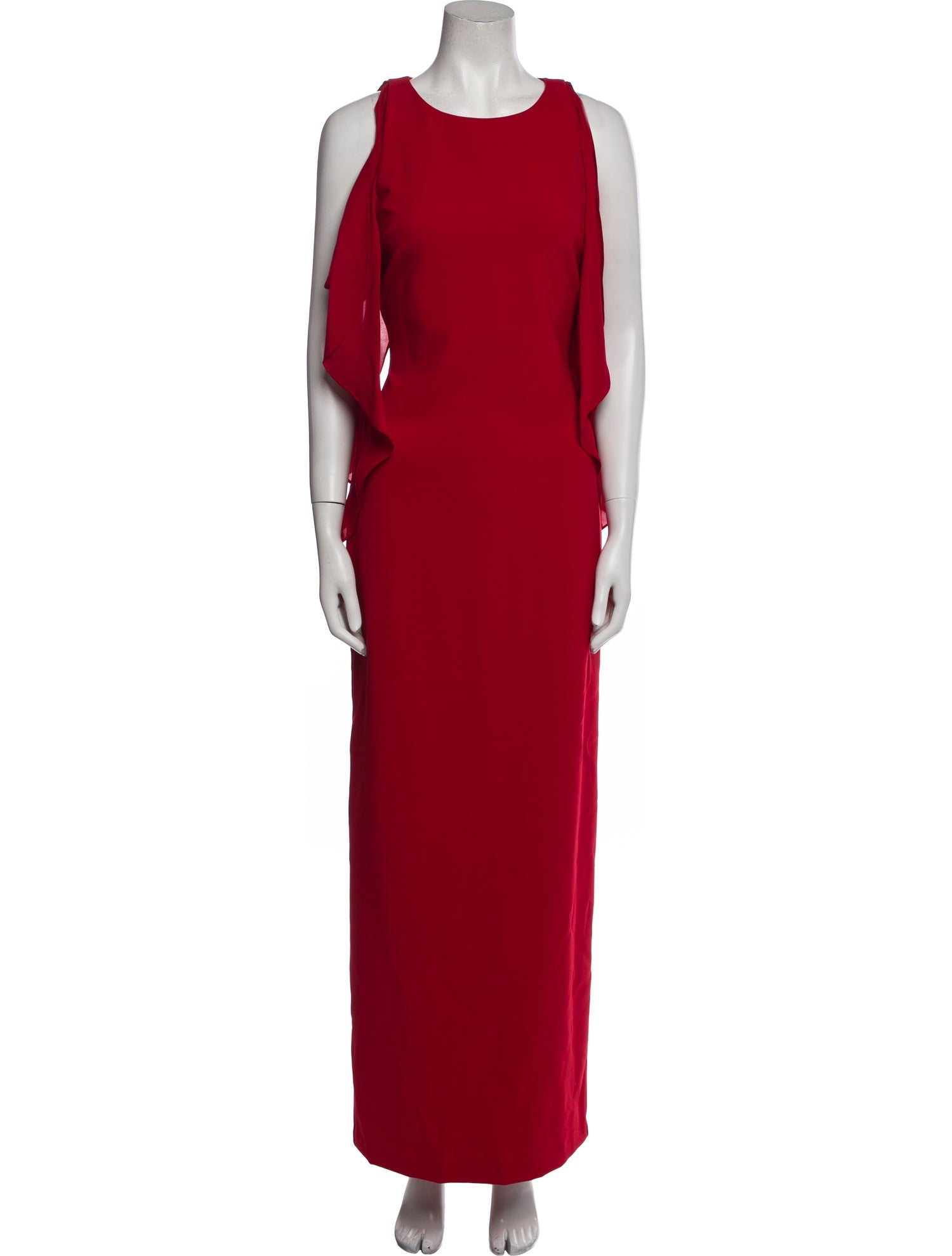 Parker Black Crew Neck Long Dress w/ Tags