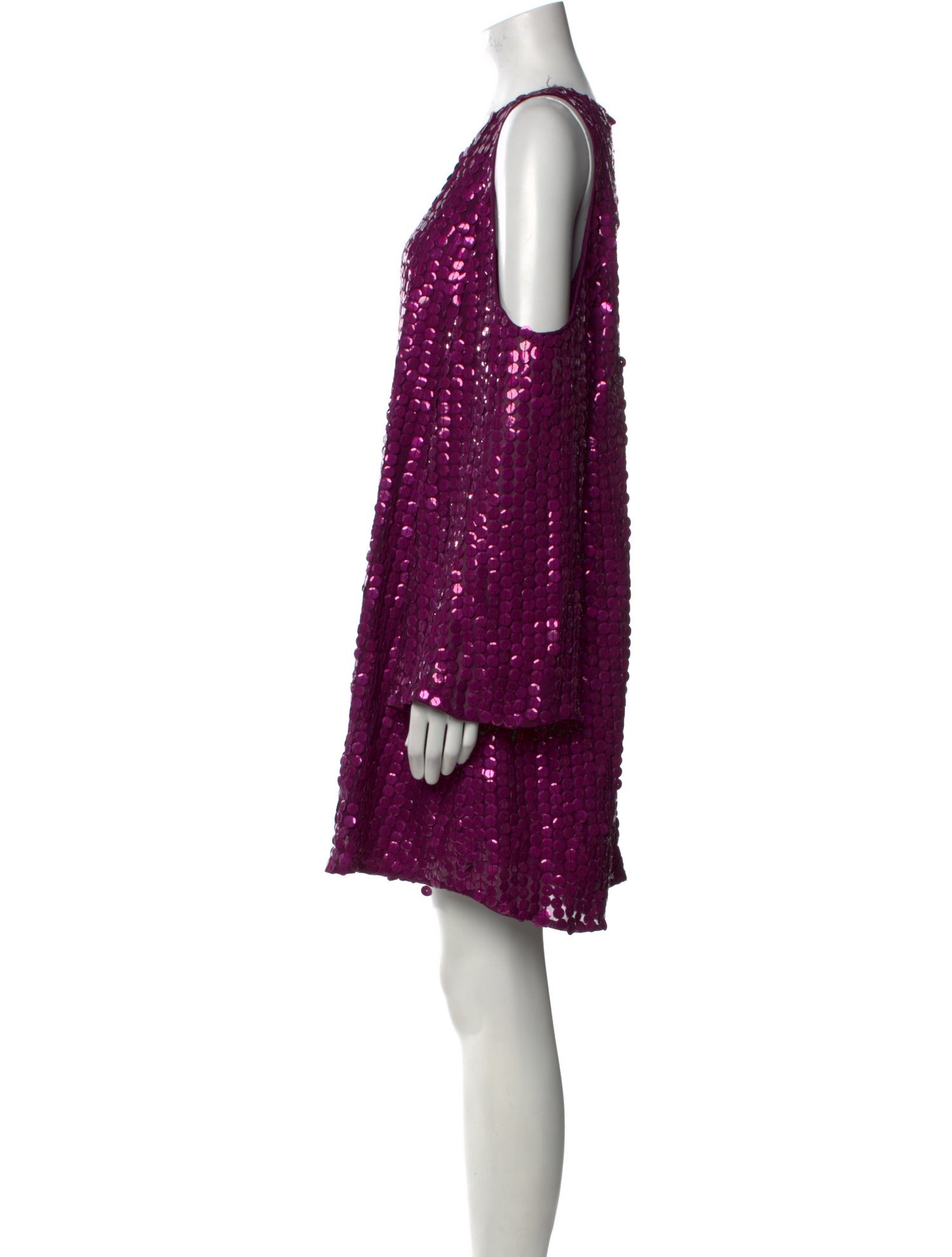 Parker Black Scoop Neck Mini Dress