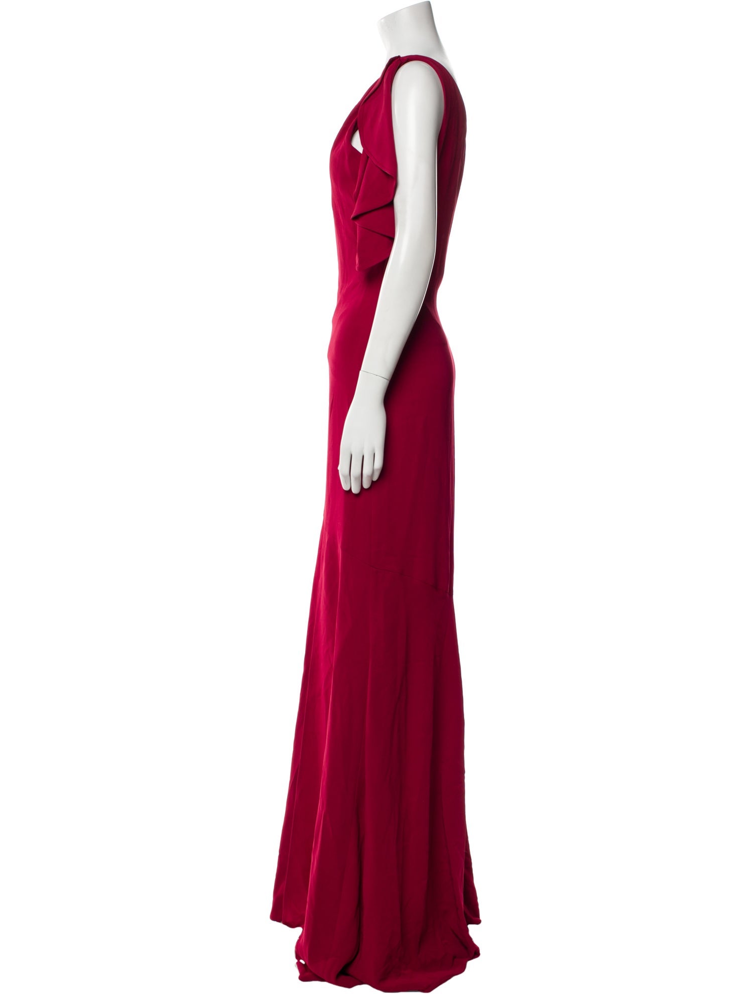 Parker Black One-Shoulder Long Dress