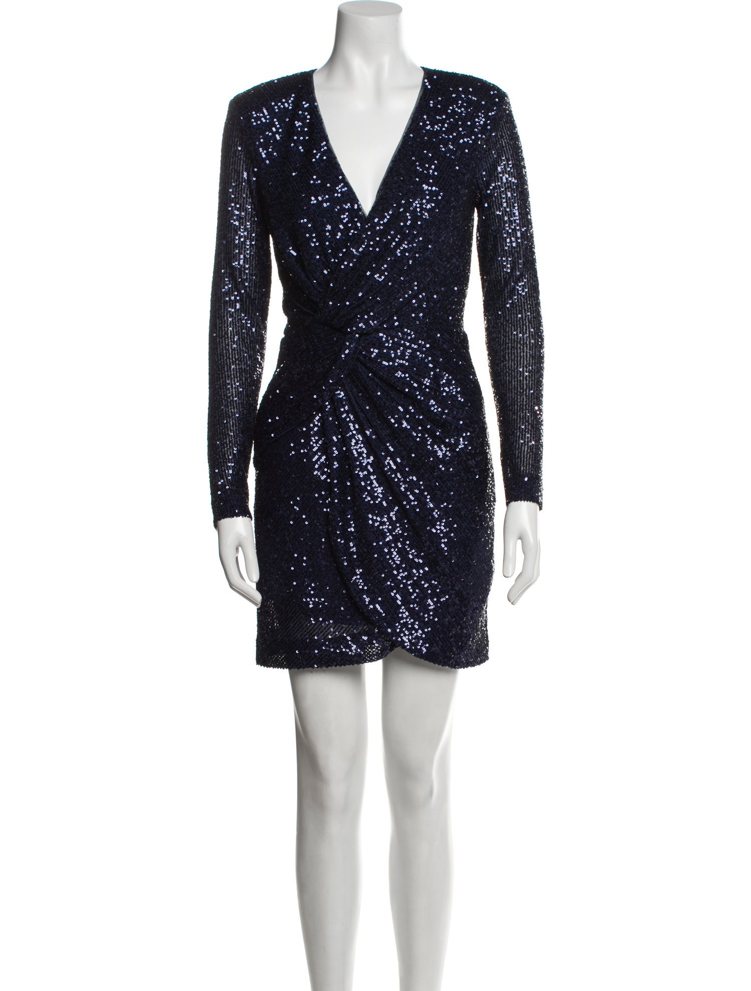 Parker Black V-Neck Mini Dress w/ Tags