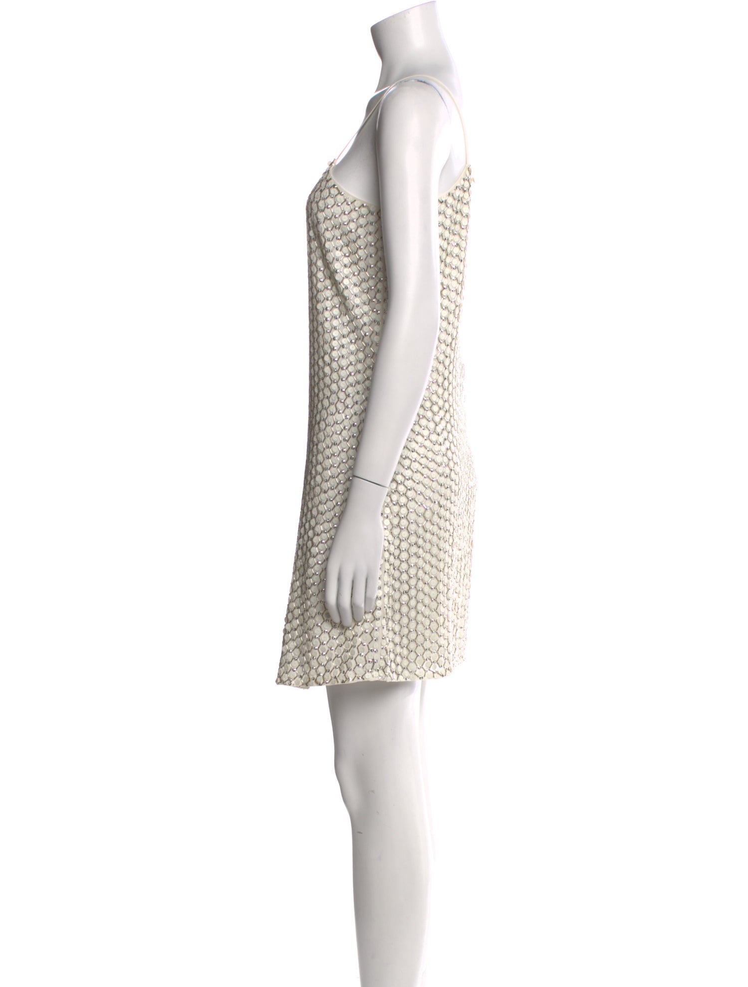 Parker Black Silk Mini Dress