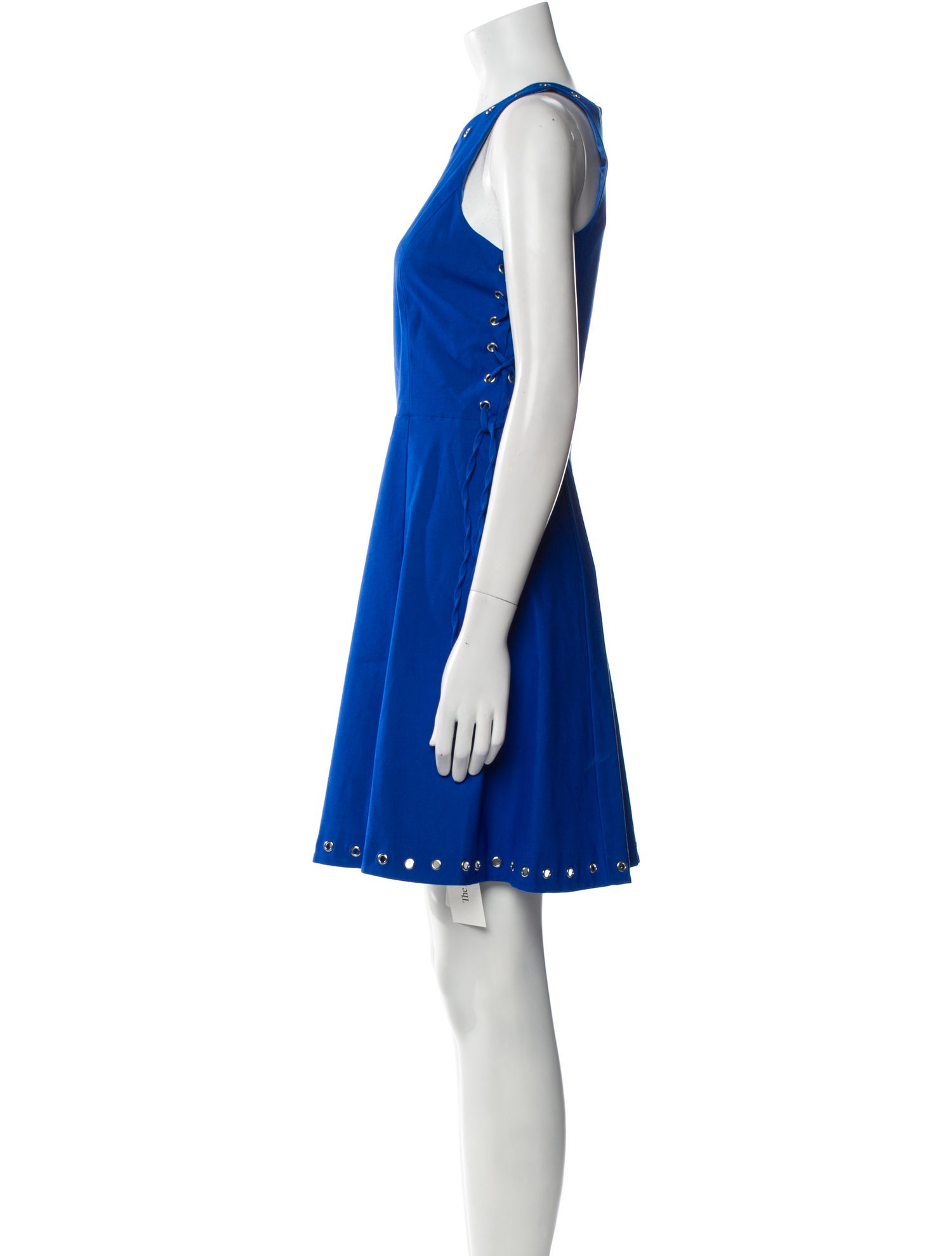 Parker Black Crew Neck Mini Dress