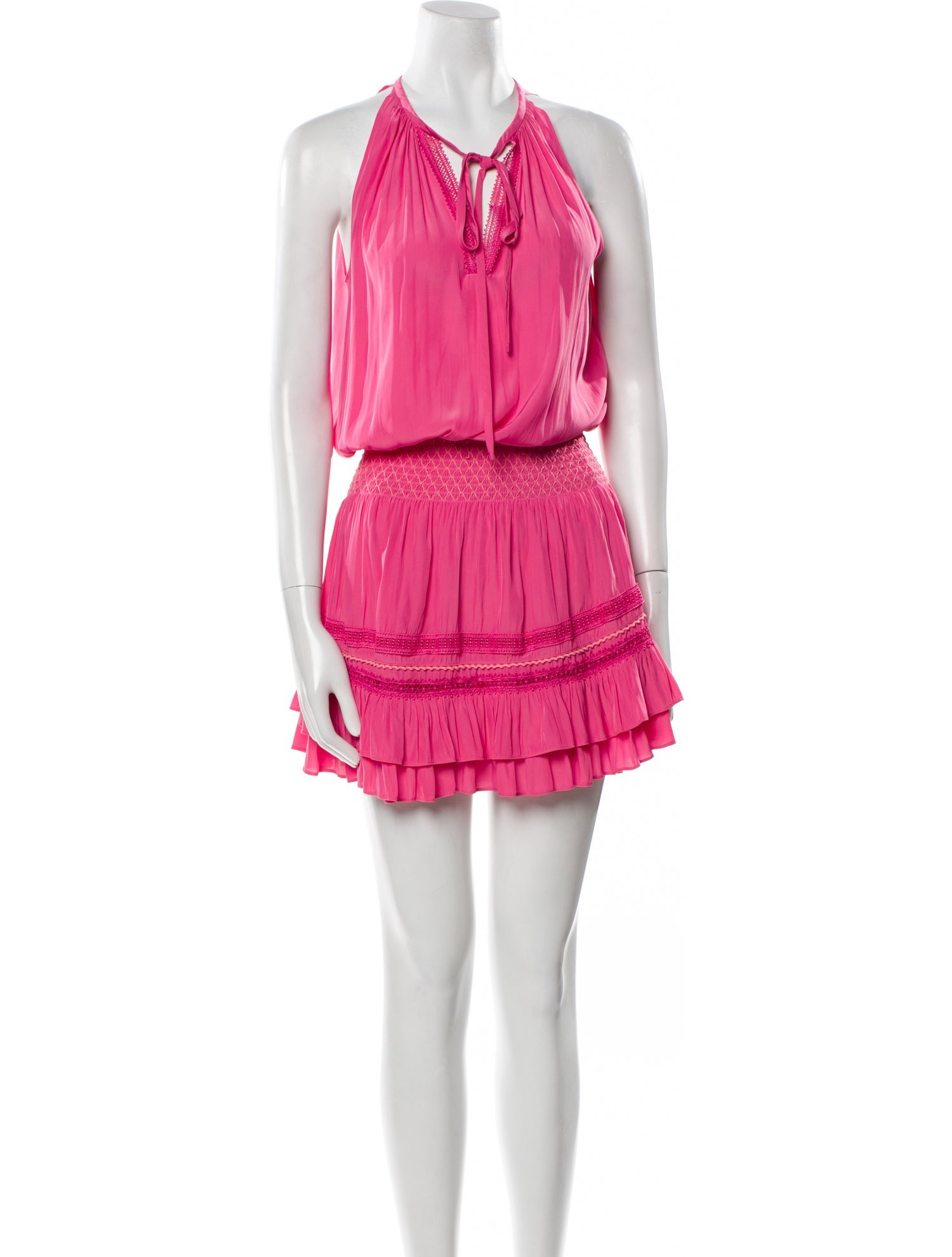 Parker Black Halterneck Mini Dress