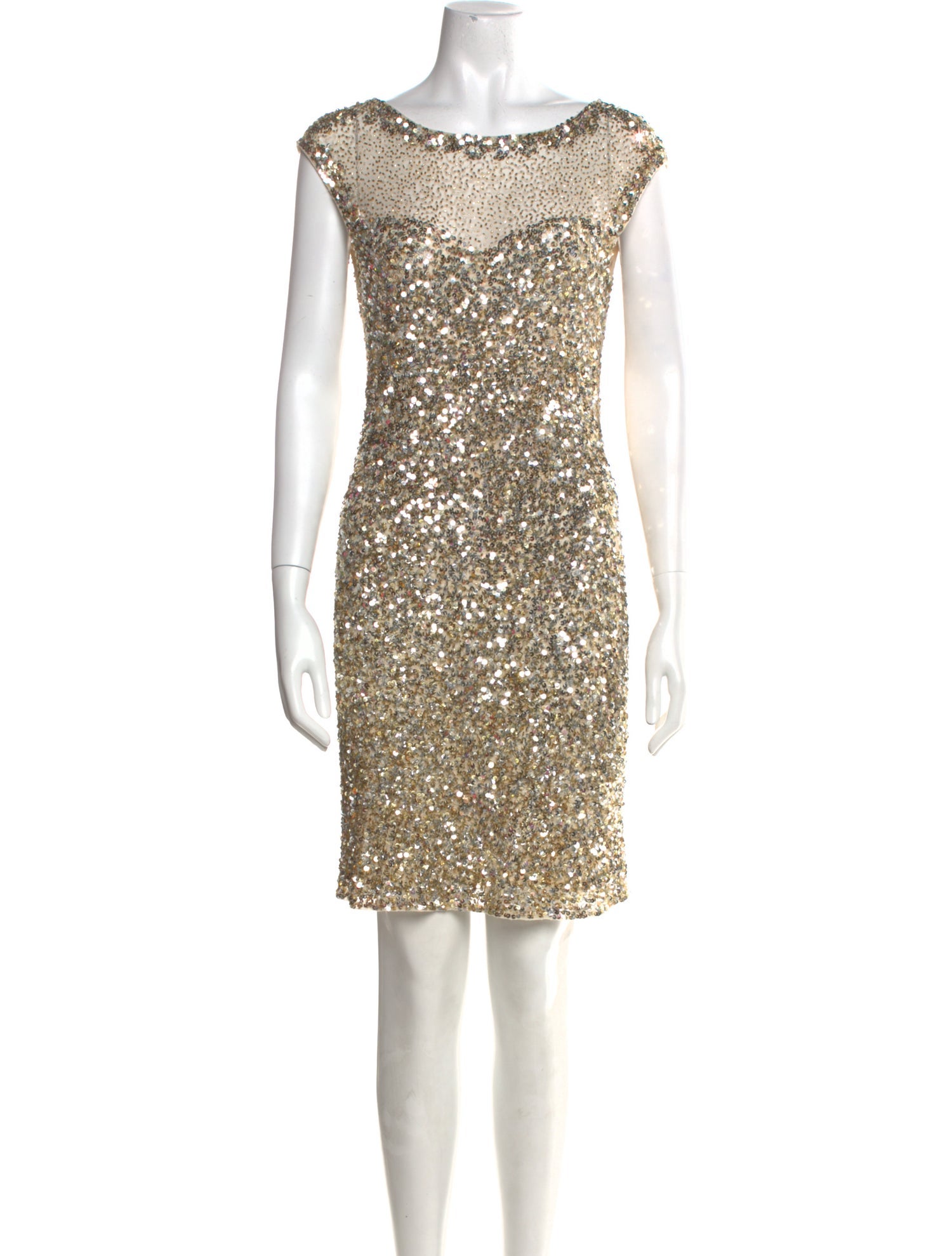 Parker Black Bateau Neckline Mini Dress