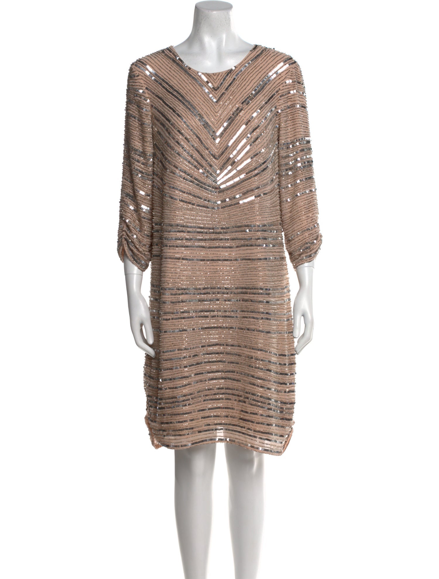 Parker Black Striped Mini Dress