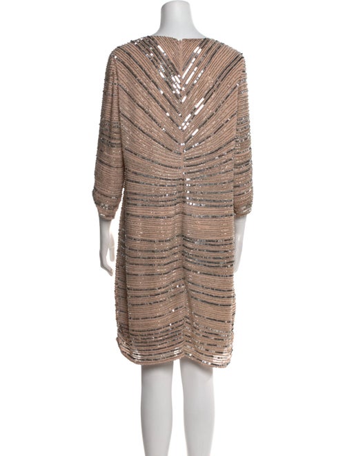 Parker Black Striped Mini Dress