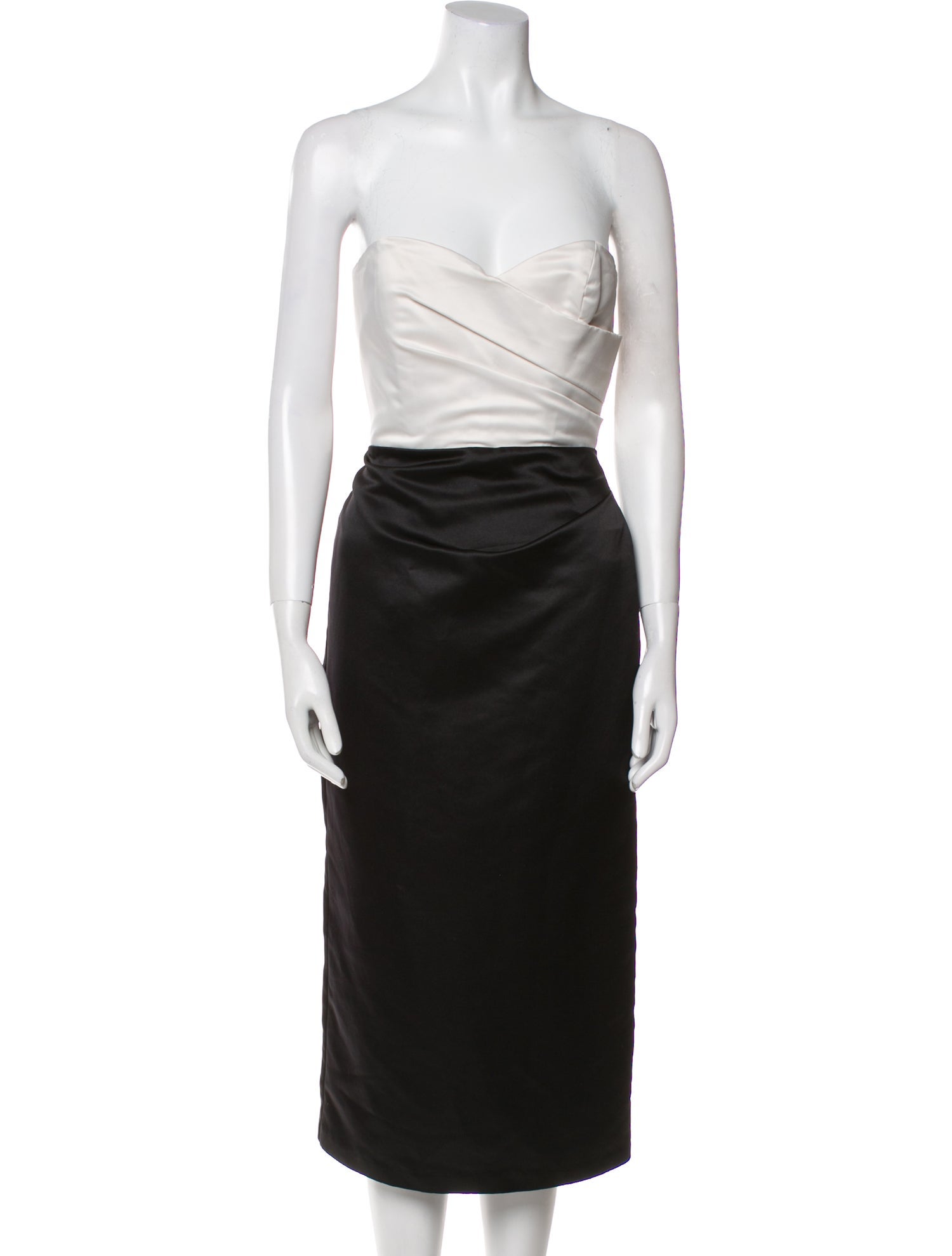 Parker Black Strapless Mini Dress