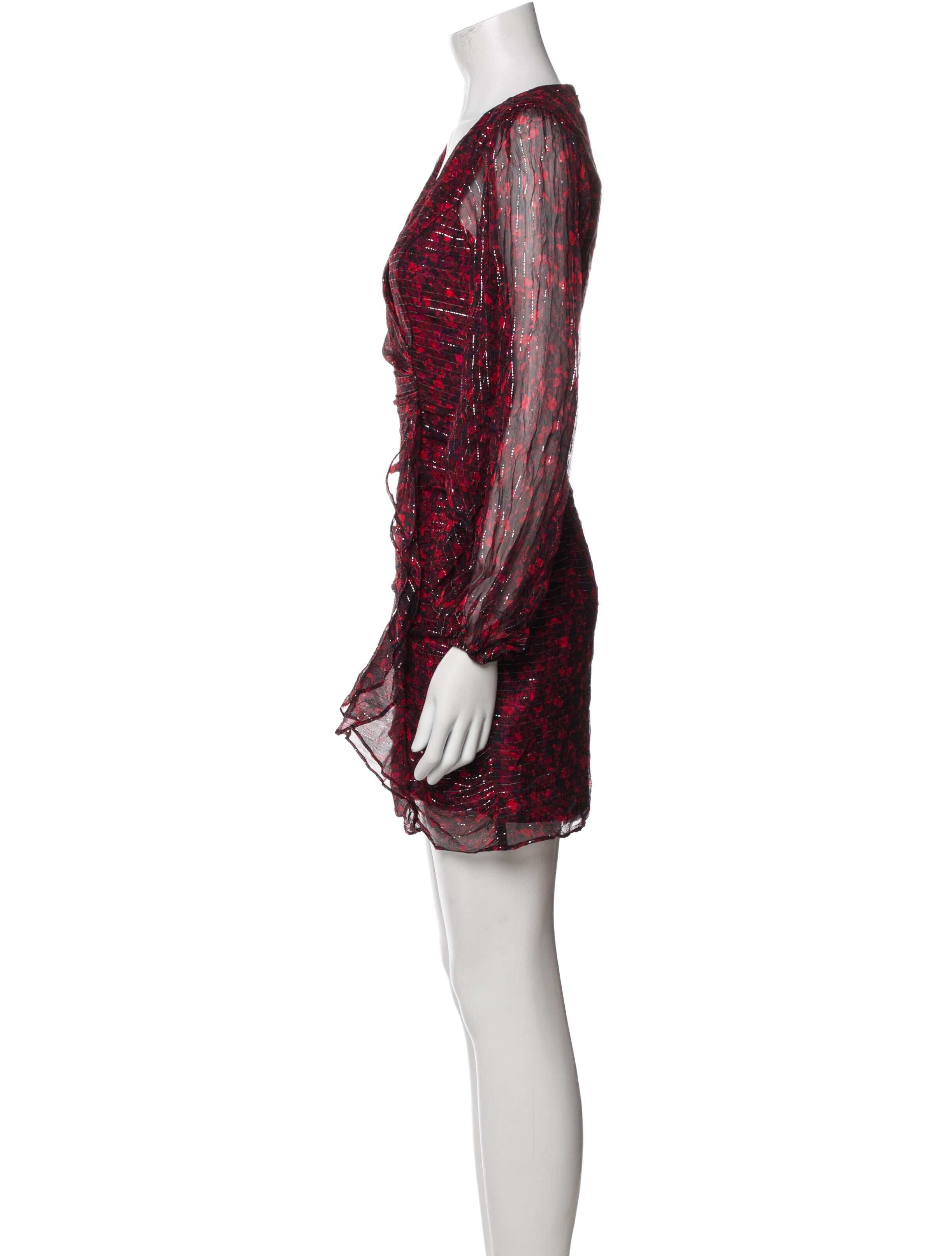 Parker Black Silk Mini Dress w/ Tags