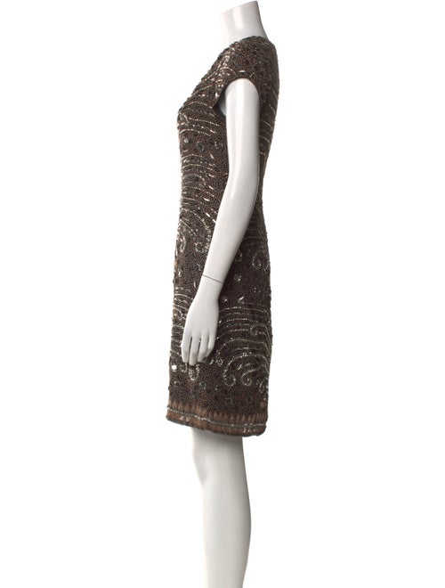 Parker Black Silk Mini Dress