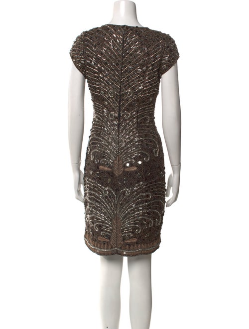 Parker Black Silk Mini Dress