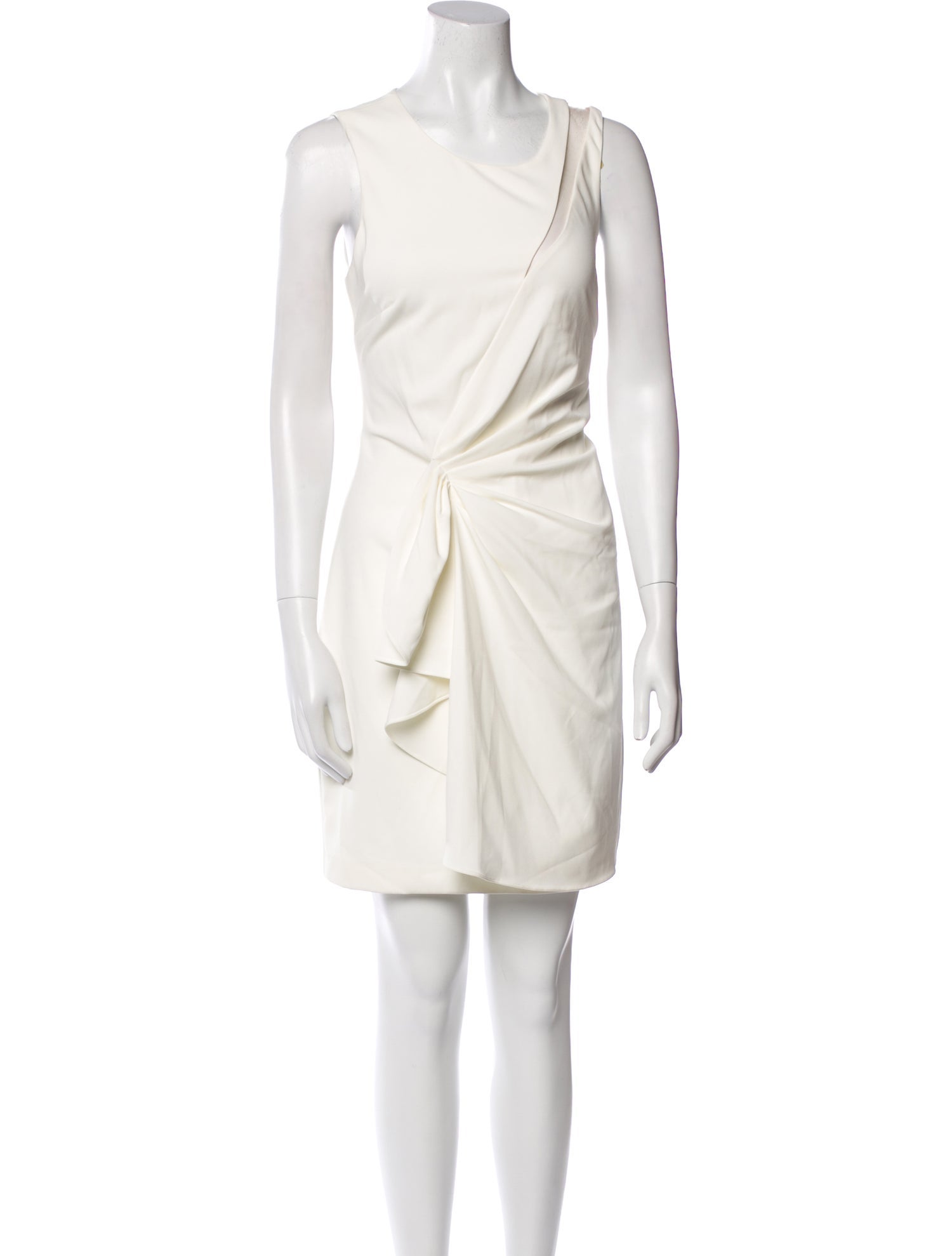 Parker Black Cowl Neck Mini Dress