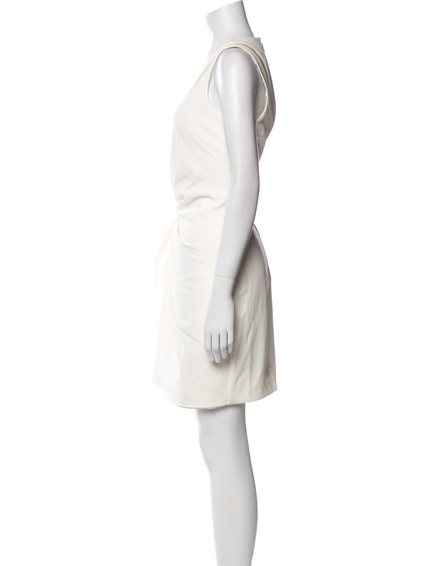 Parker Black Cowl Neck Mini Dress