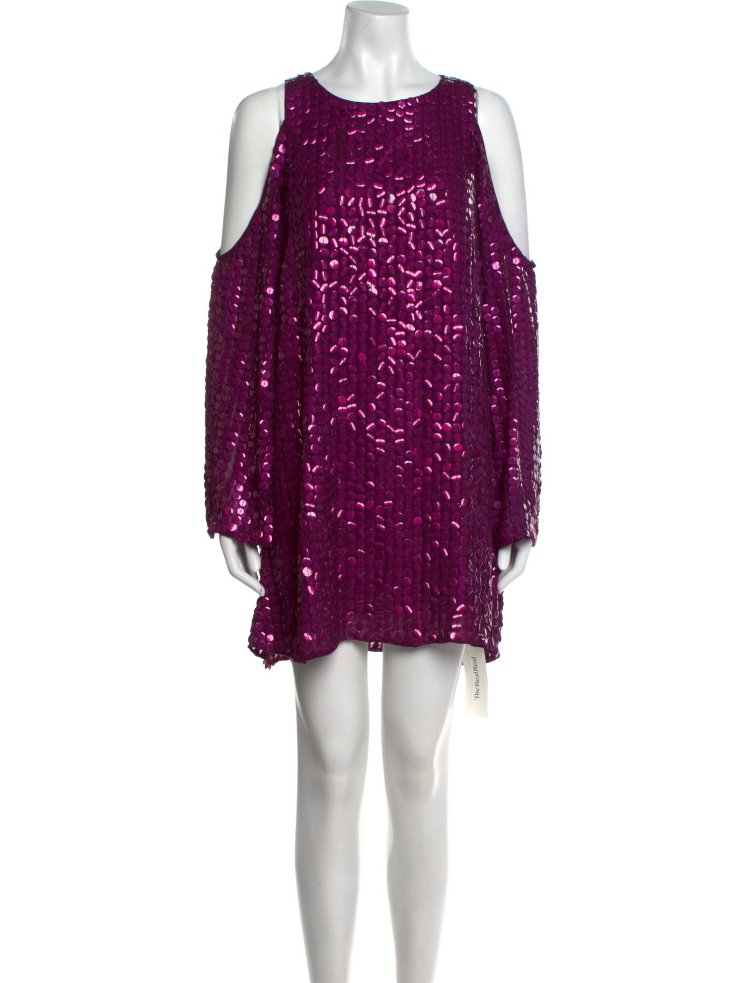 Parker Black Scoop Neck Mini Dress w/ Tags