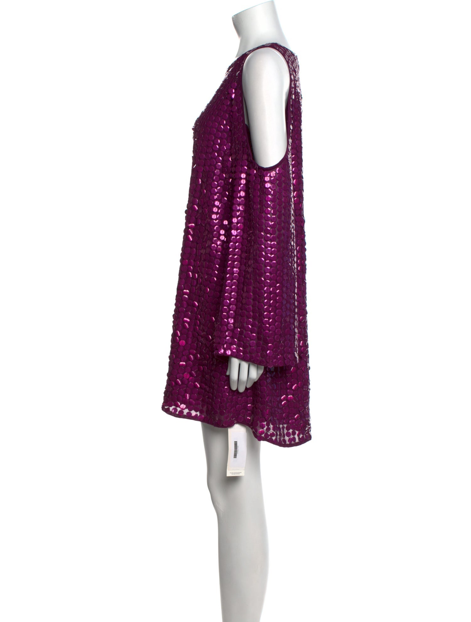 Parker Black Scoop Neck Mini Dress w/ Tags