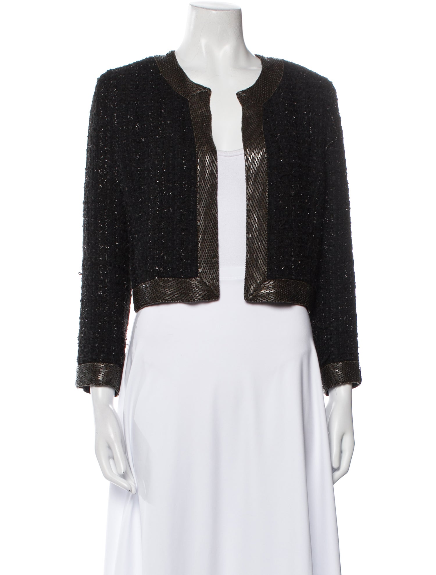 Parker Black Scoop Neck Sweater