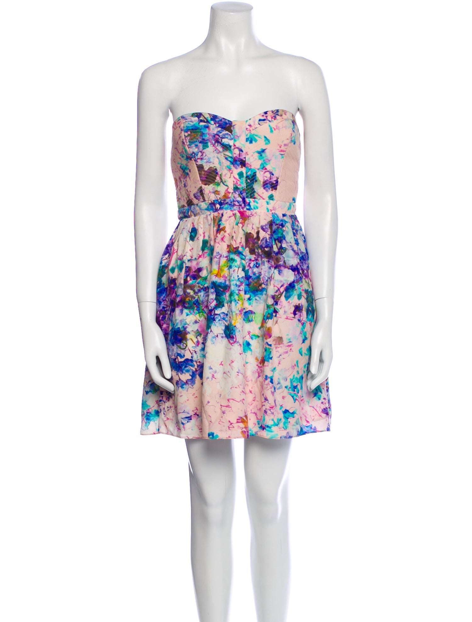 Parker Black Silk Mini Dress