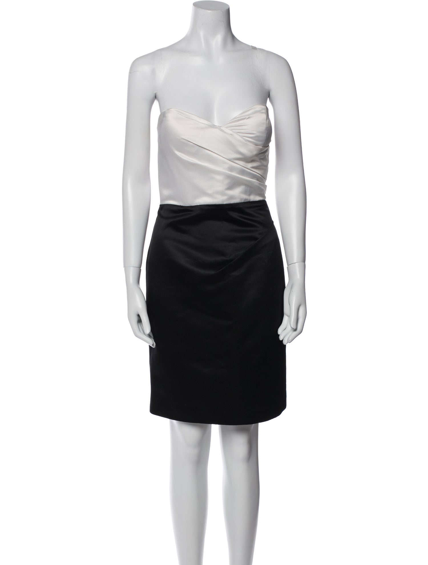 Parker Black Strapless Mini Dress