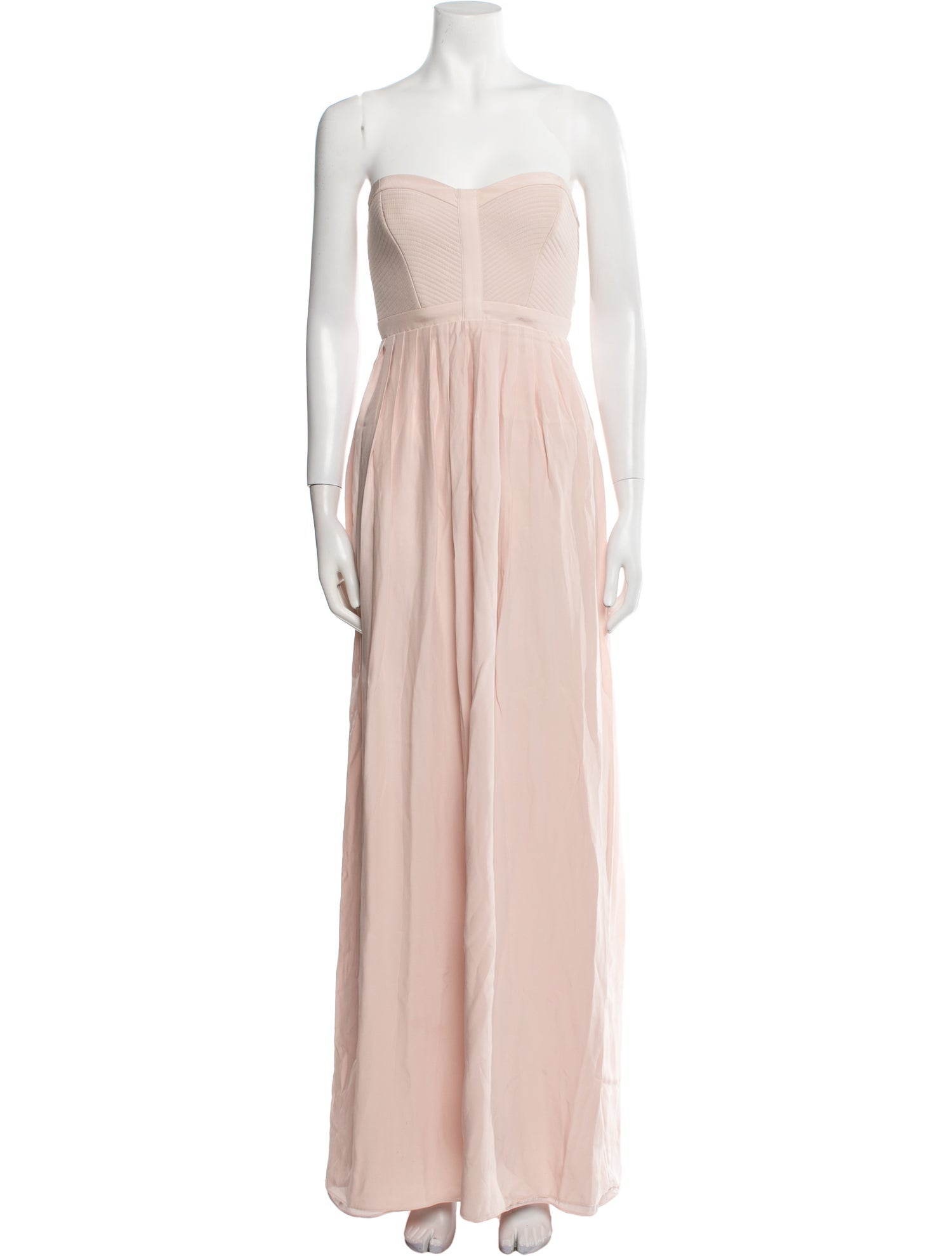 Parker Black Silk Long Dress w/ Tags