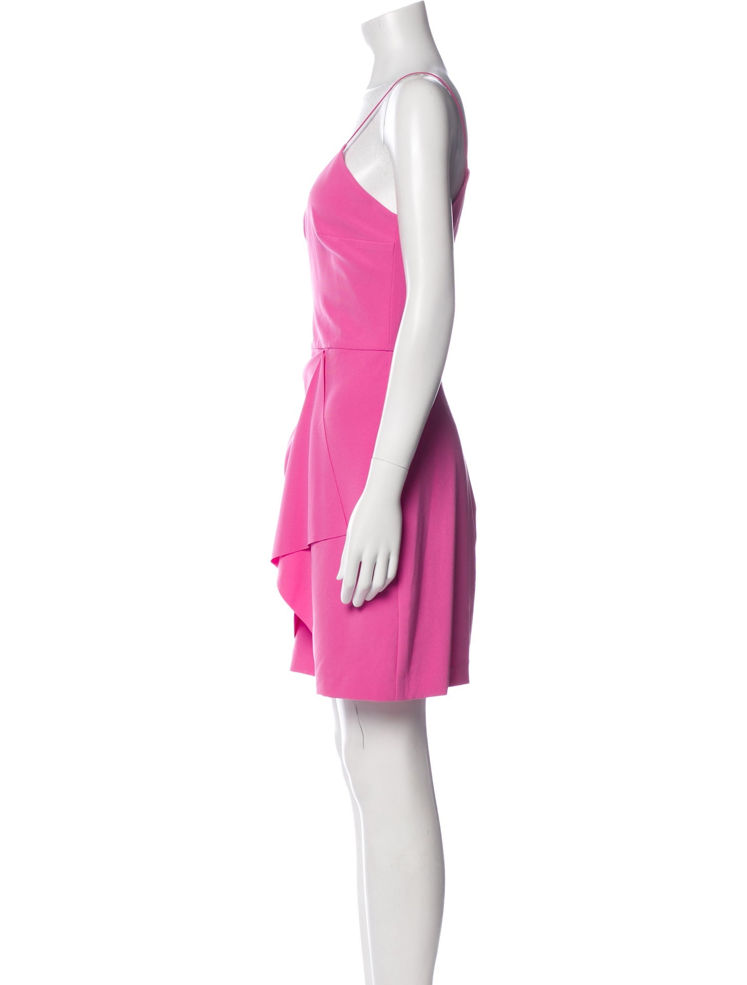 Parker Black Scoop Neck Mini Dress