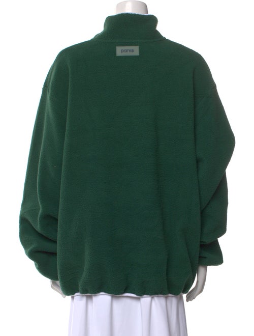 Parke Graphic Print Mock Neck Sweatshirt