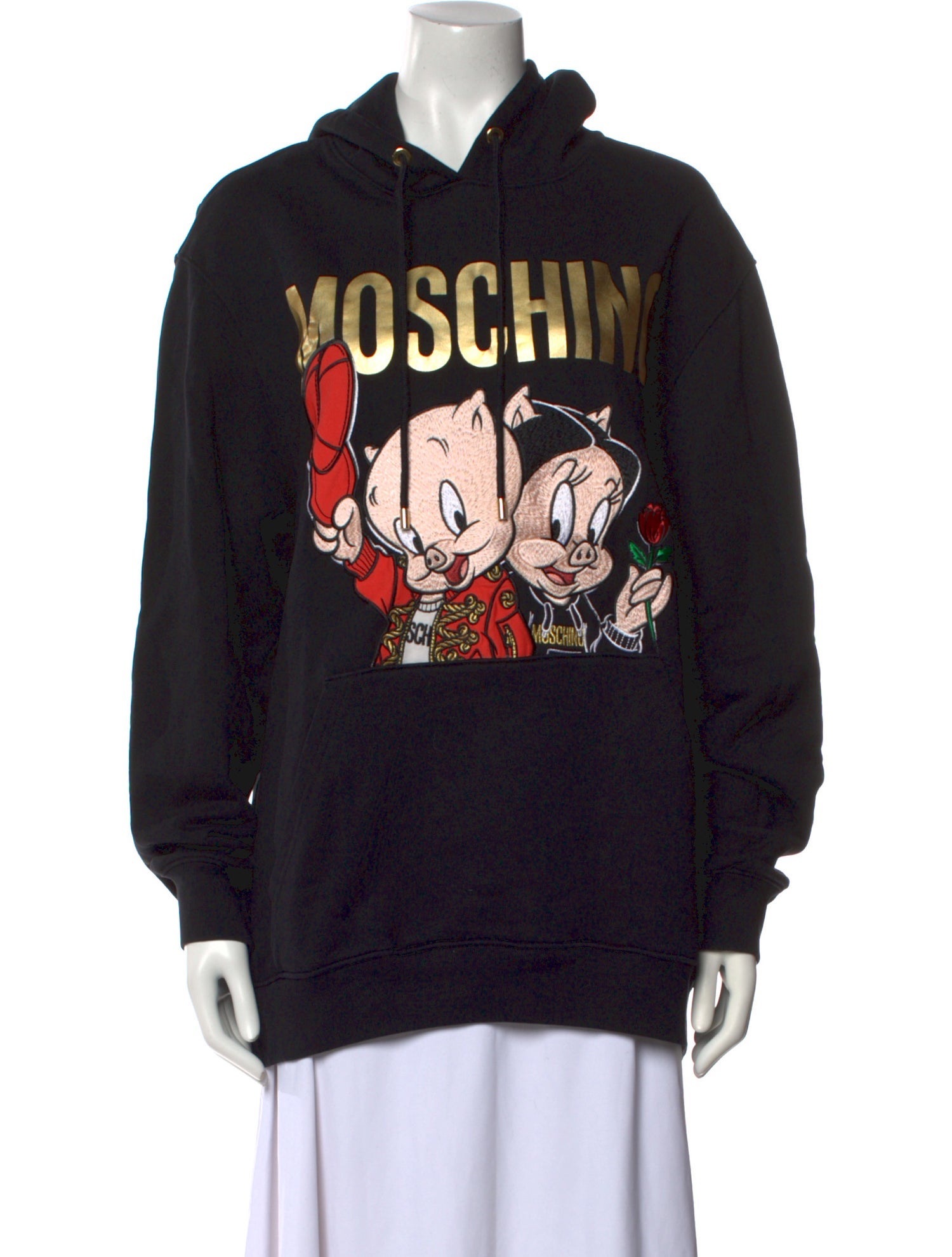 Moschino Couture x Looney Tunes Graphic Print Crew Neck Sweatshirt