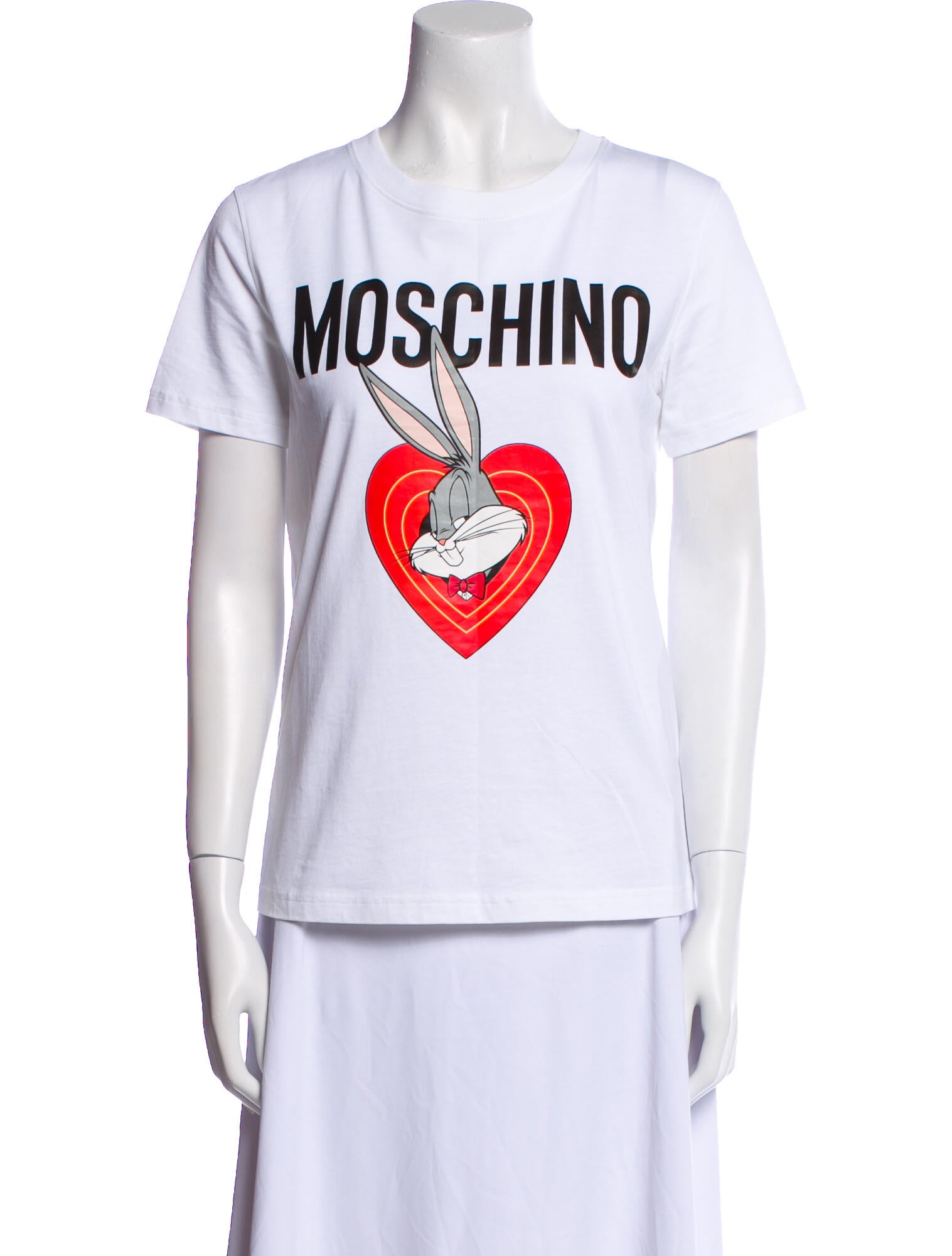 Moschino Couture x Looney Tunes Graphic Print Crew Neck T-Shirt