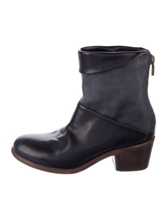 P. Monja Leather Moto Boots