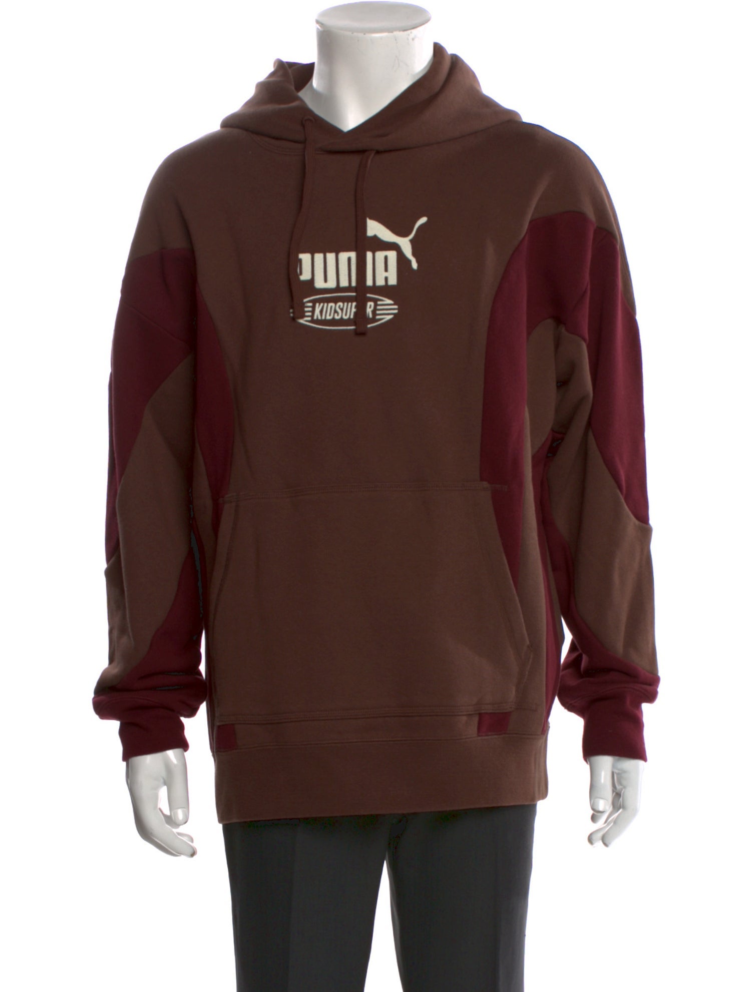 Puma x Kidsuper Studios Colorblock Pattern Crew Neck Hoodie w/ Tags