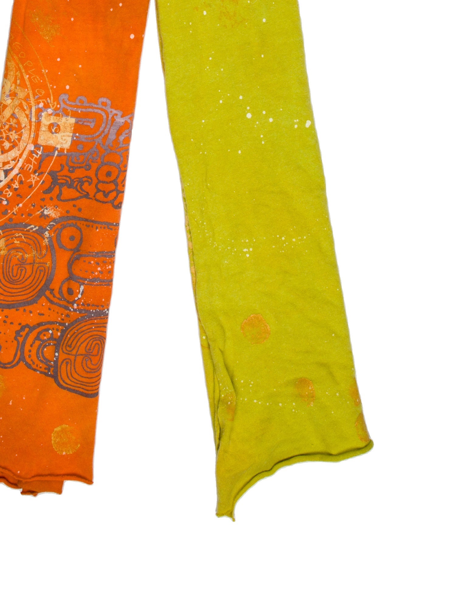 The People Of The Labyrinths Wool Printed Scarf w/ Tags