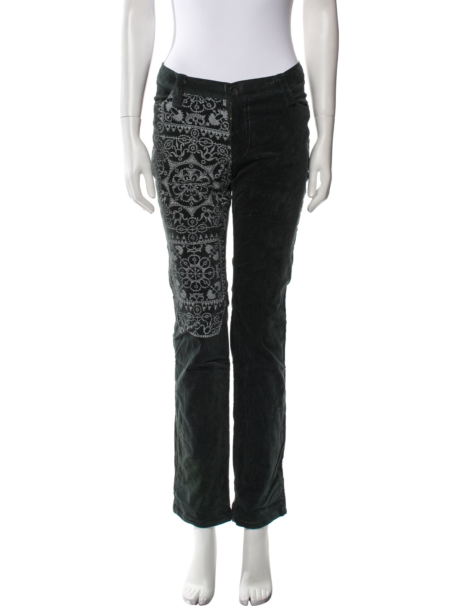 The People Of The Labyrinths Straight Leg Pants