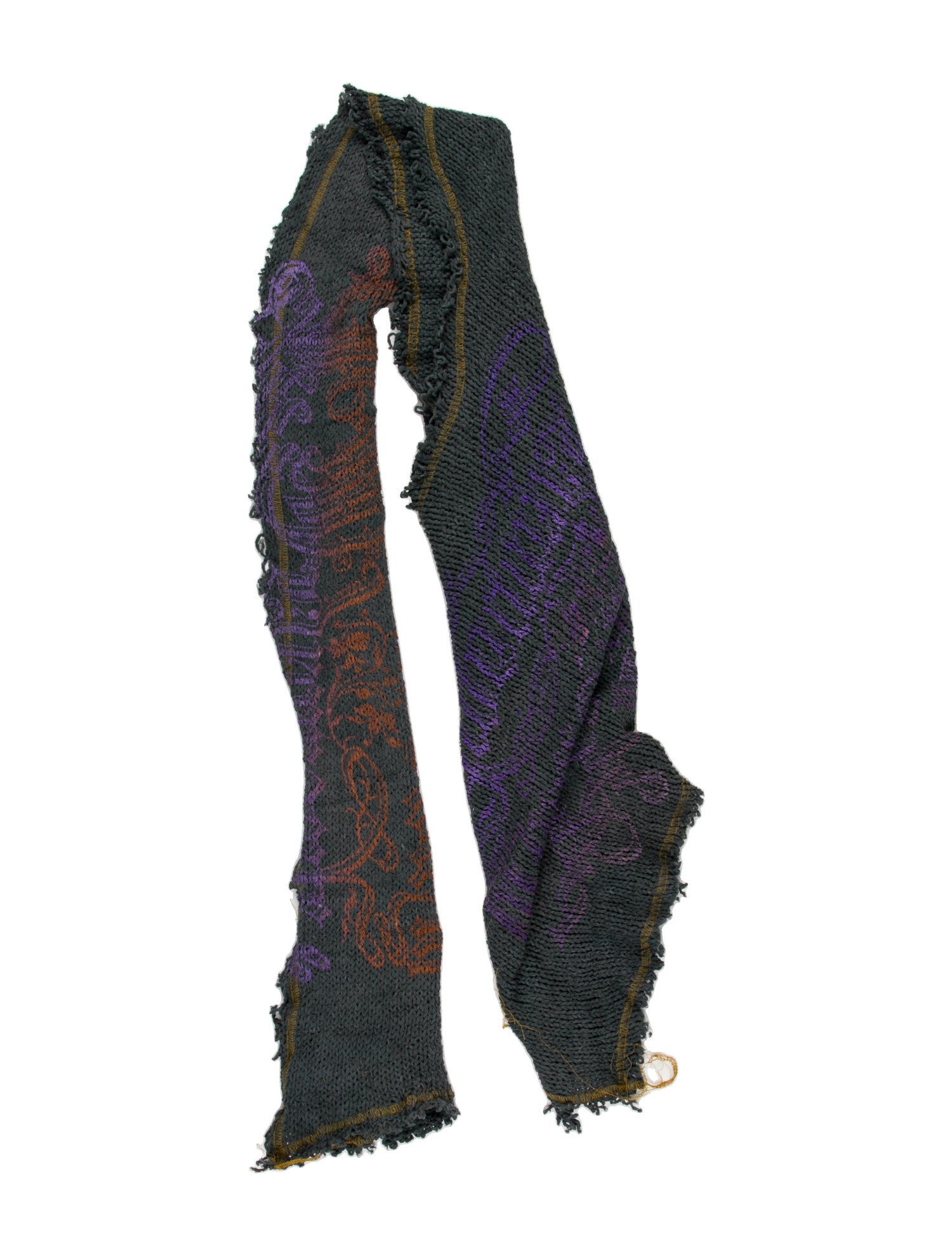 The People Of The Labyrinths Printed Scarf