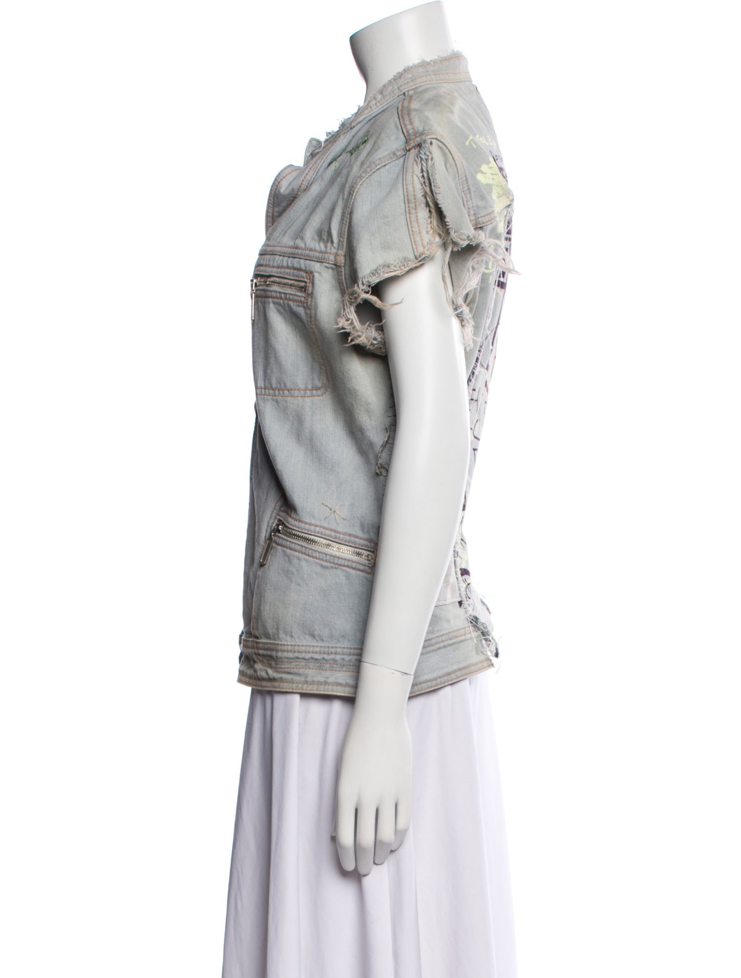 The People Of The Labyrinths Denim Jacket