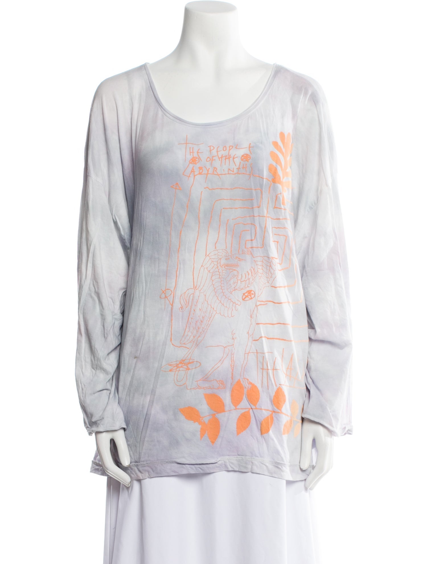 The People Of The Labyrinths 2023 Printed Tunic