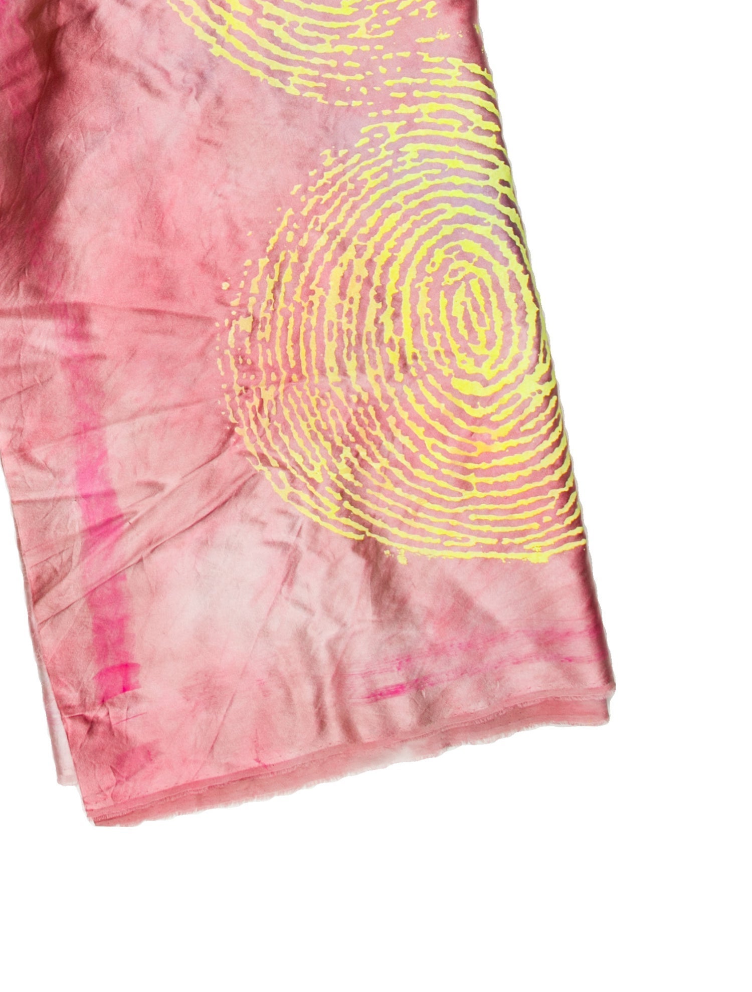 The People Of The Labyrinths Silk Printed Scarf w/ Tags