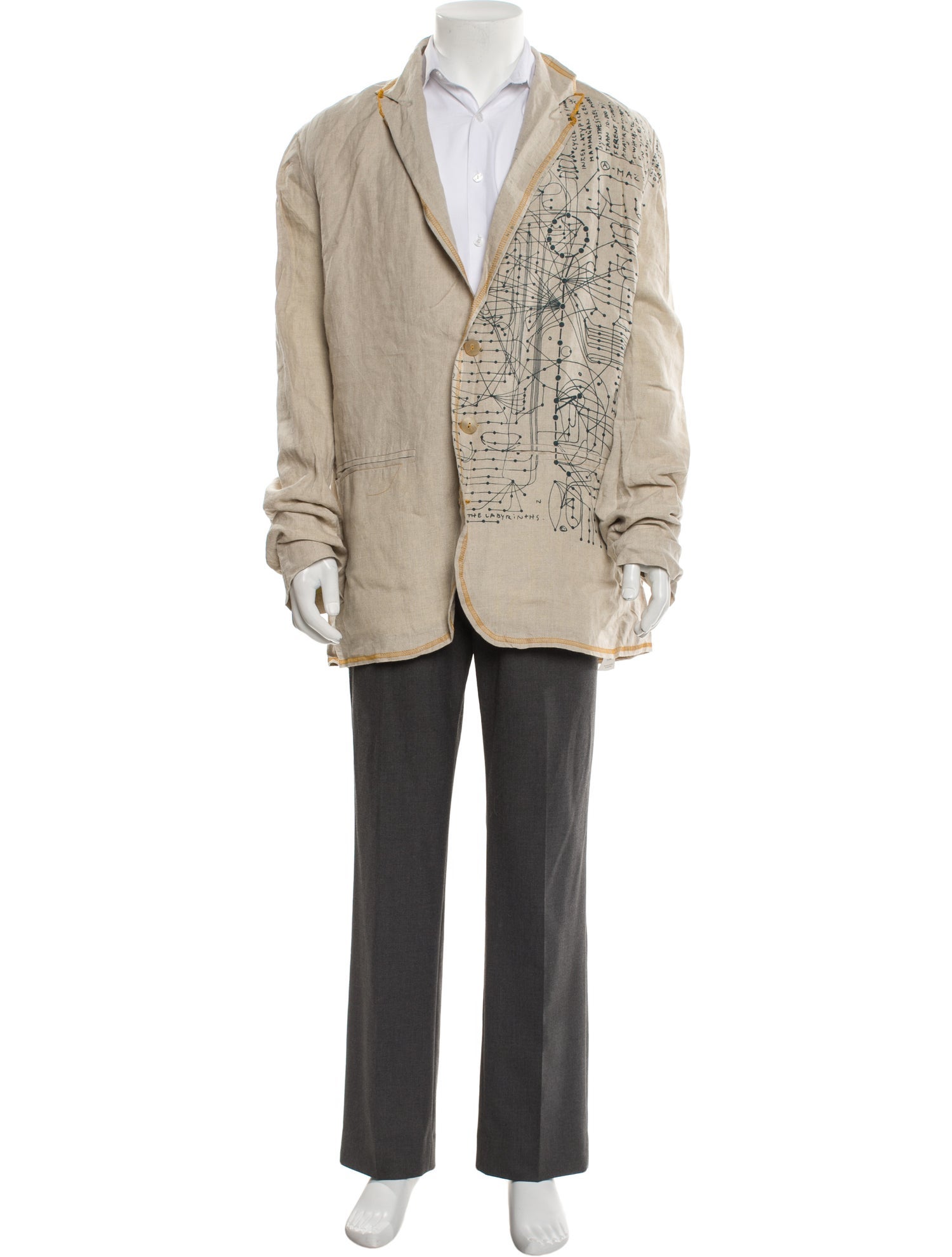 The People Of The Labyrinths Vintage 2000's Sport Coat