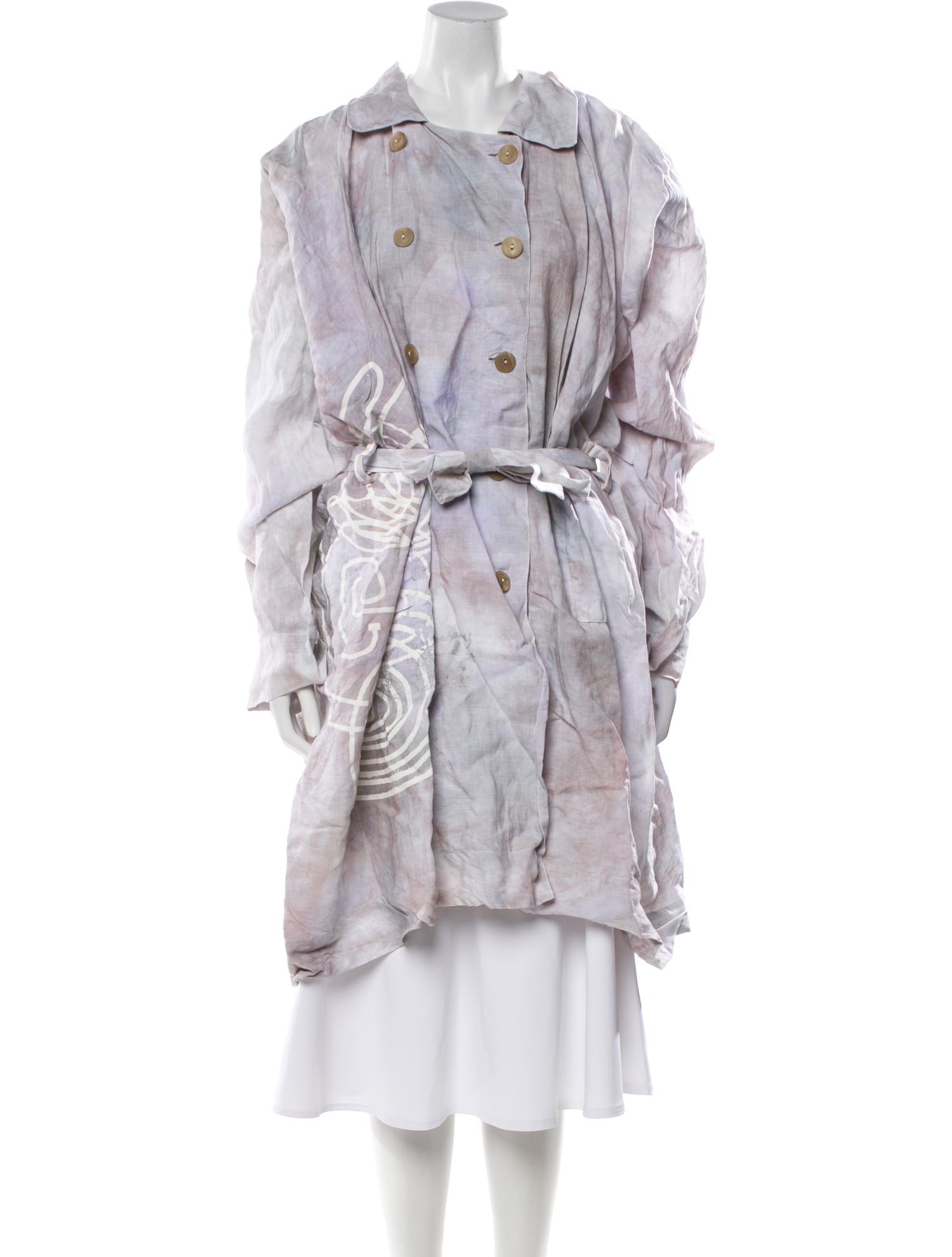 The People Of The Labyrinths Linen Jacket