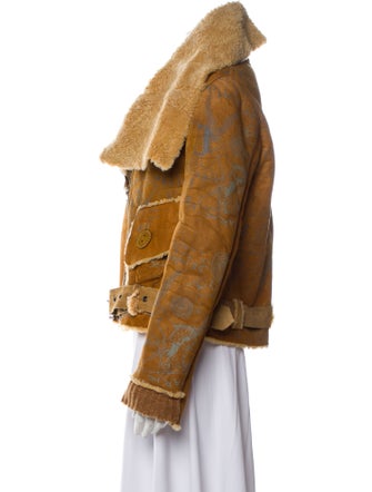 The People Of The Labyrinths Leather Biker Jacket