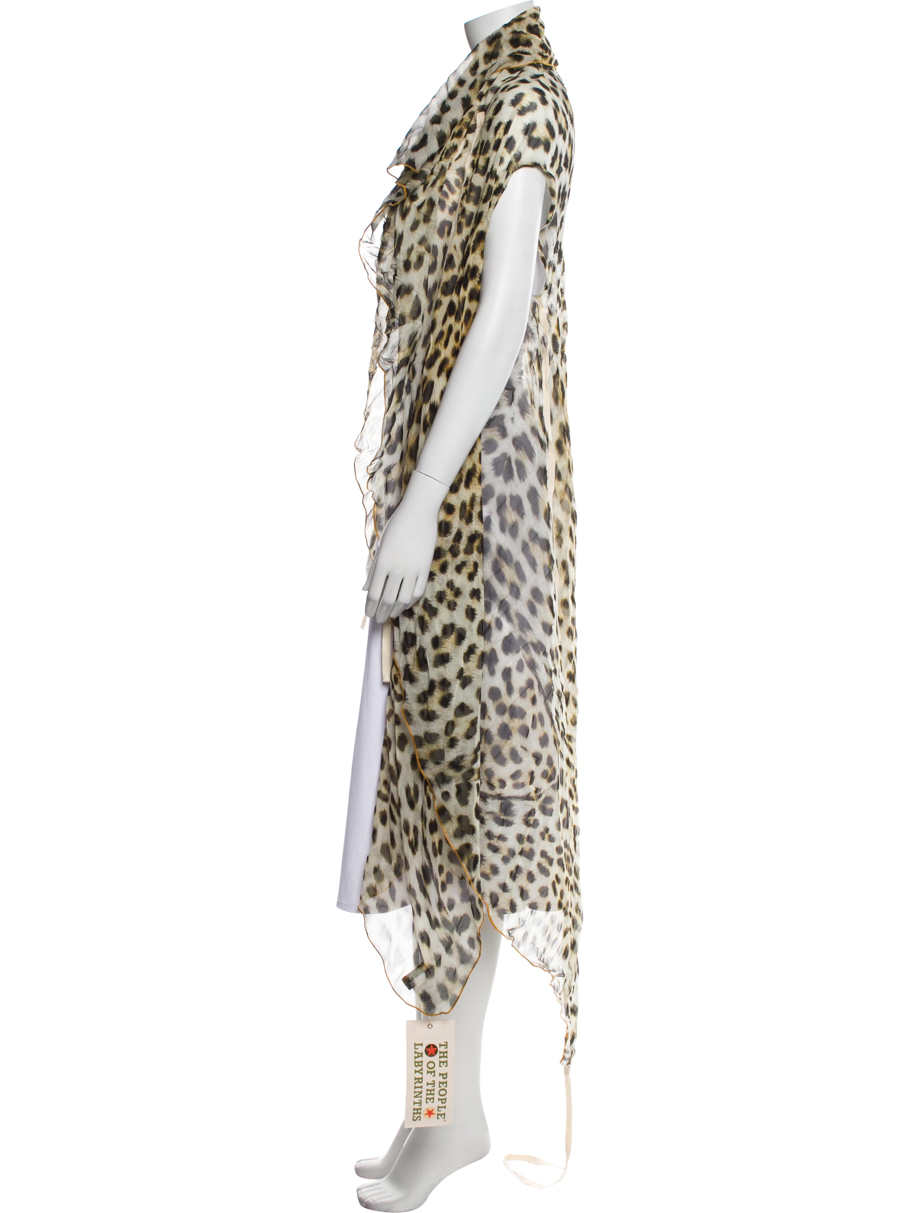 The People Of The Labyrinths Animal Print Scarf