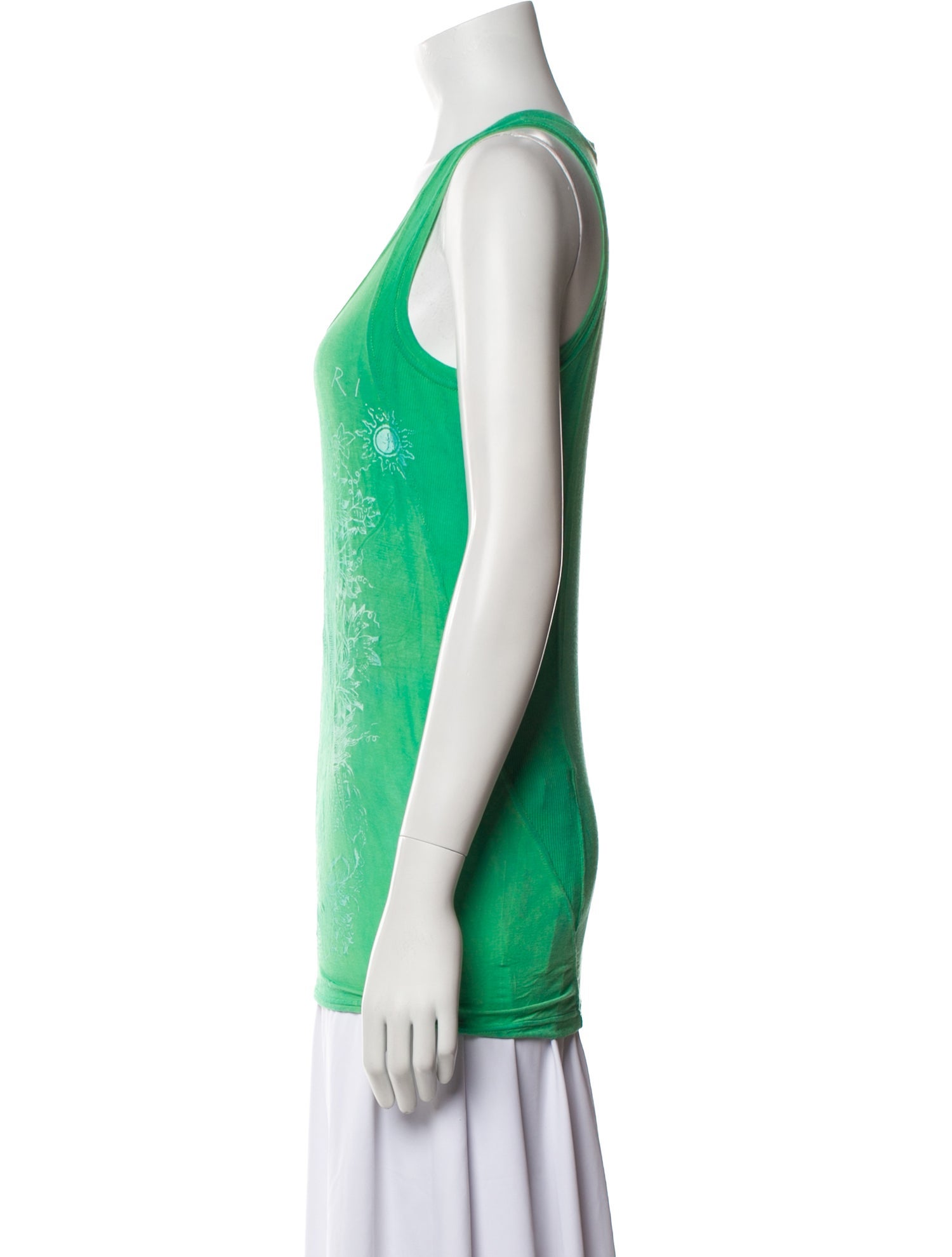 The People Of The Labyrinths Vintage Printed Top