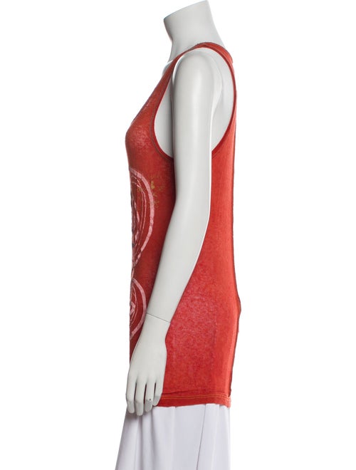 The People Of The Labyrinths Silk Printed Top