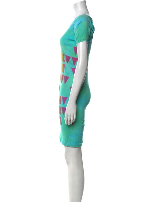 The People Of The Labyrinths Printed Mini Dress