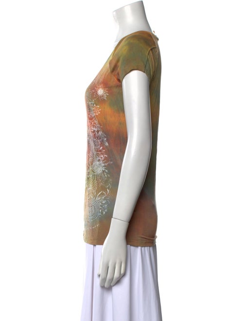 The People Of The Labyrinths Printed Scoop Neck T-Shirt