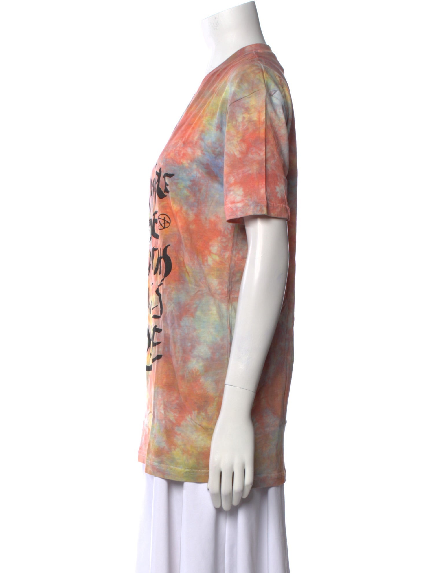 The People Of The Labyrinths Graphic Print V-Neck T-Shirt