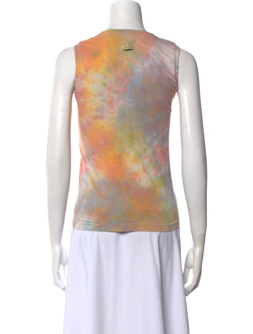 The People Of The Labyrinths Graphic Print Scoop Neck Top