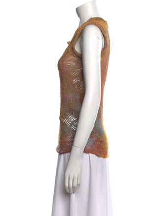 The People Of The Labyrinths Printed Crew Neck Top