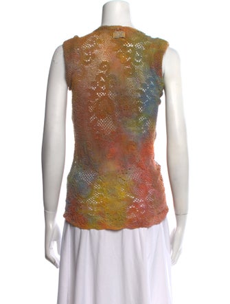 The People Of The Labyrinths Printed Crew Neck Top